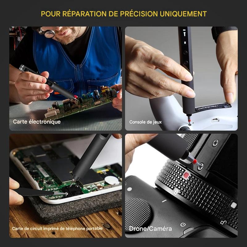 mini tournevis électrique - Achetez-en 1, recevez-en 2