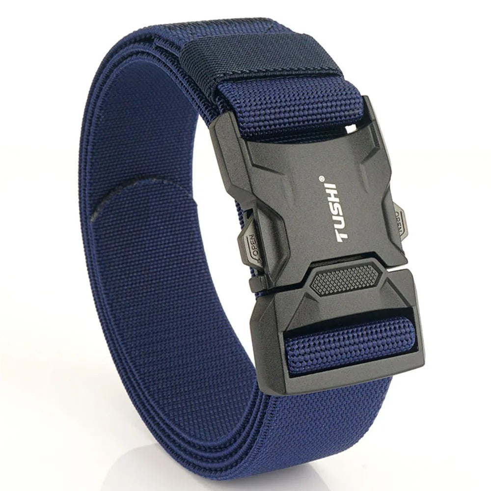 Cinturón táctico militar de marca, especialmente diseñado para el ejército, cinturón ajustable con hebilla metálica