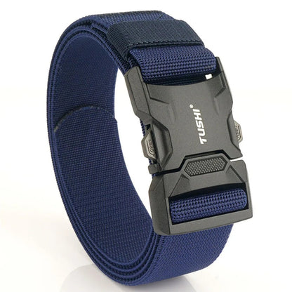 Cinturón táctico militar de marca, especialmente diseñado para el ejército, cinturón ajustable con hebilla metálica