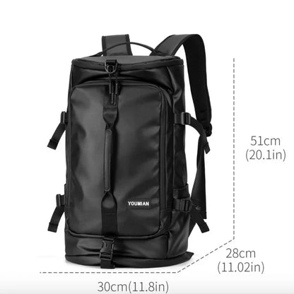 Mochila impermeable de gran capacidad 40L – TrailPro – Mochilas