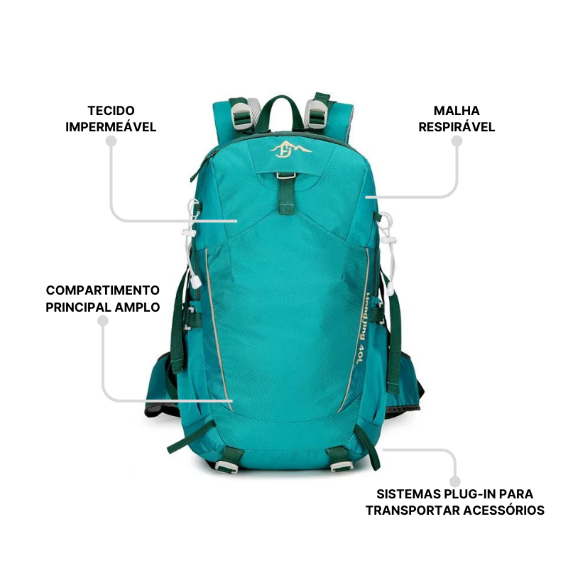 Mochila de Camping Impermeable 40L