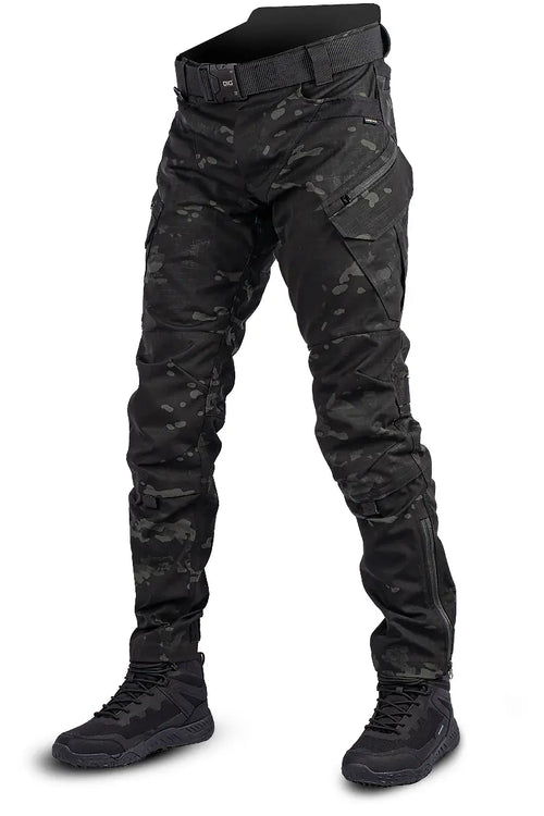 Pantalón táctico Kinetic Multicam – Negro