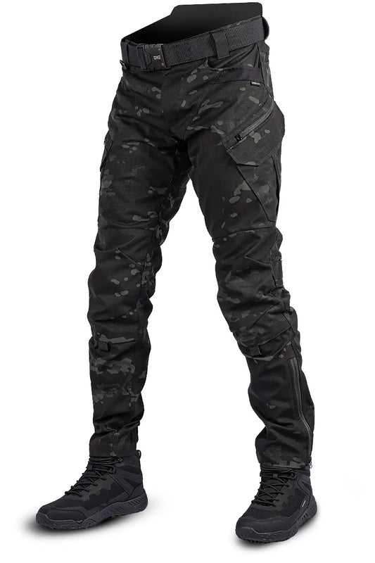Pantalón táctico Kinetic Multicam – Negro