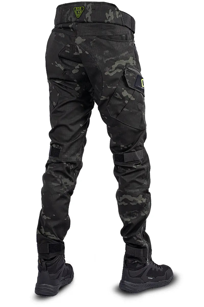 Pantalón táctico Kinetic Multicam – Negro