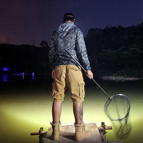 Lampe Frontale à Zoom Super Puissante - Rechargeable par USB - Achetez-en 1 et recevez-en 2