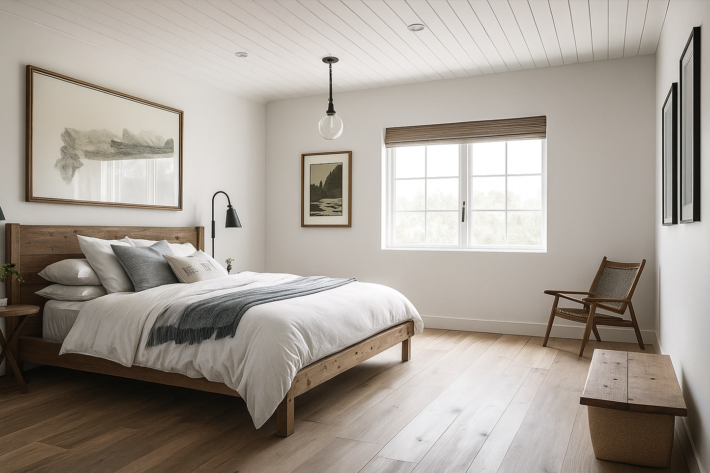 Panneau occultant avec cadre dissimulé