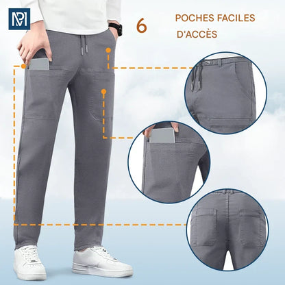 MultiPants – Pantalon cargo durable à haute élasticité avec multiples poches