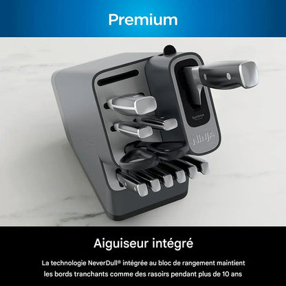 Aiguiseur de couteaux multifonction 4 en 1