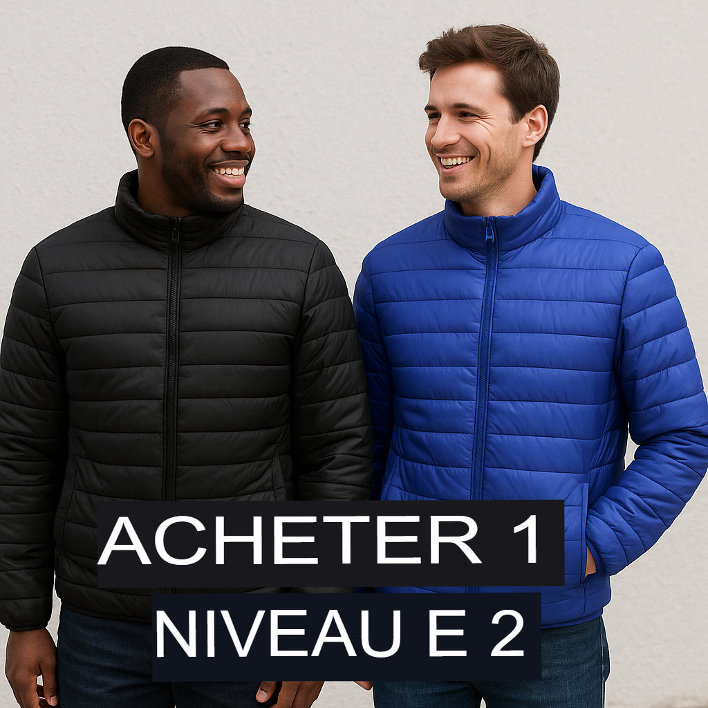 Veste matelassée imperméable - ACHETEZ 1, EMPORTEZ-EN 2
