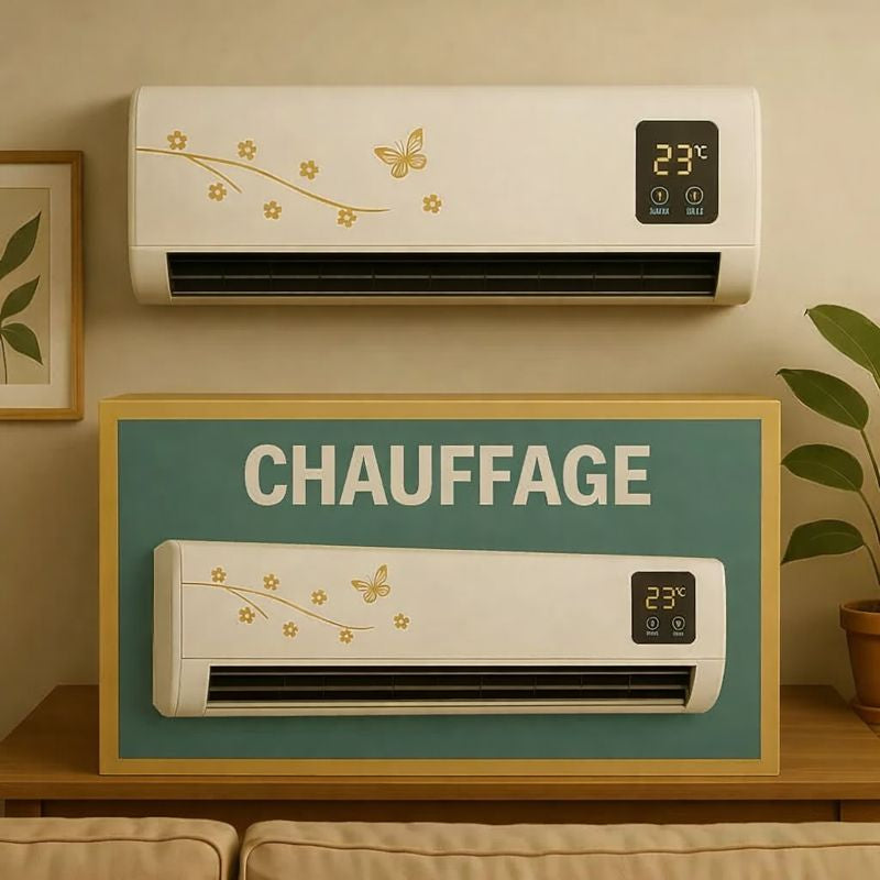 Chauffage split portable Max Inverter, économique et efficace