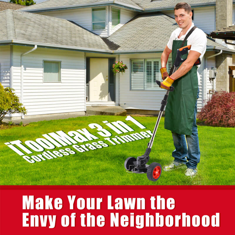 3 en 1 Coupe-bordure Sans Fil