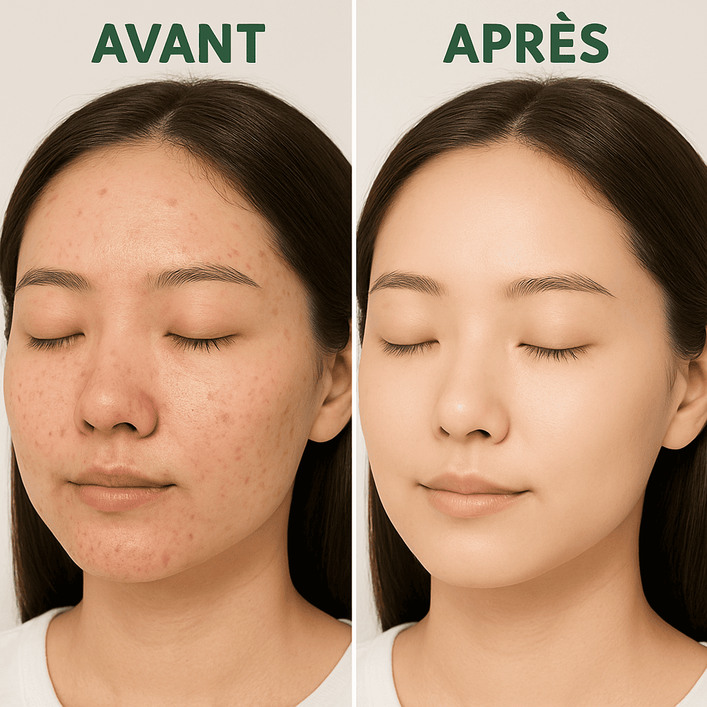 Diystar™ Masque Nettoyant en Profondeur au Thé Vert 100% Naturel