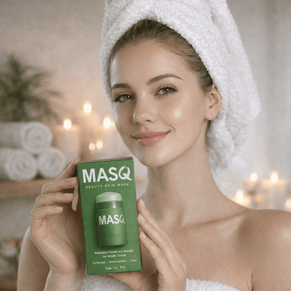 Diystar™ Masque Nettoyant en Profondeur au Thé Vert 100% Naturel