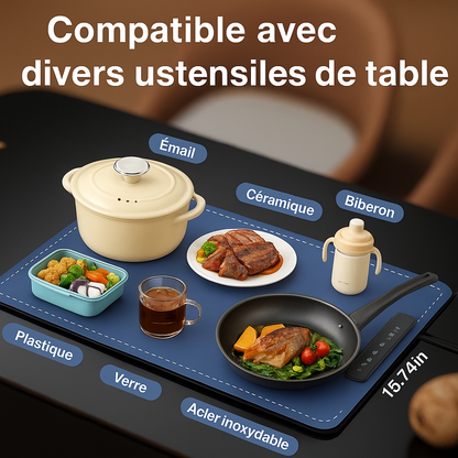 Tapis Chauffant Électrique pour Aliments