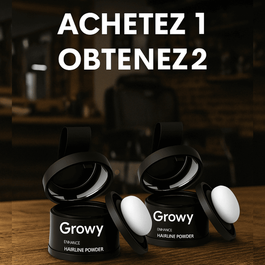 GROWY™ Poudre capillaire - Achetez-en 1 et recevez-en 2