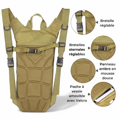 Mochila de hidratación deportiva 3L – AquaPack – Mochilas