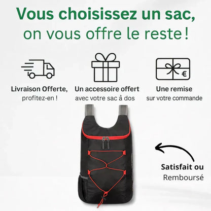 Mochila plegable ultraligera 20L – FlexiPack – Mochilas