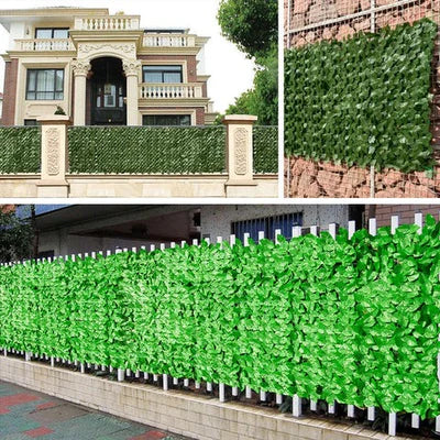 Panneau mural de feuillage artificiel pour jardin vertical