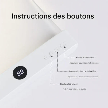 Écran de lecture LED pour une utilisation nocturne