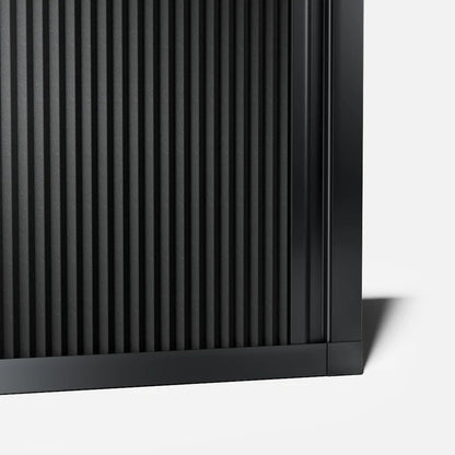 Panneau occultant avec cadre dissimulé