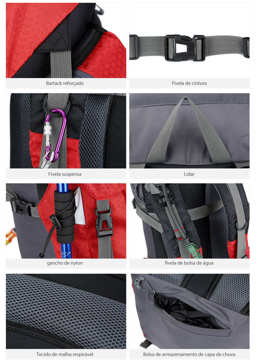 Mochila Carguero Kane 60L