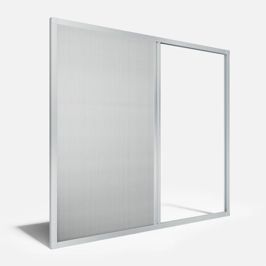 Panneau occultant avec cadre dissimulé