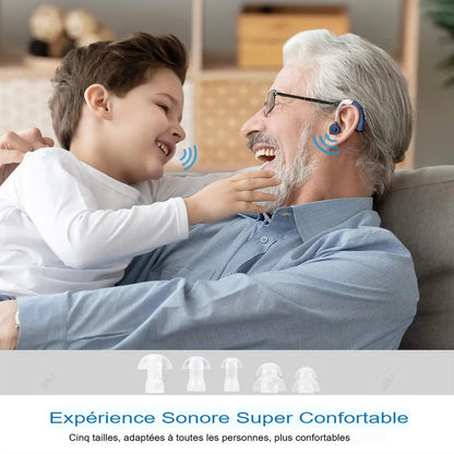 🎧 Appareil Auditif Numérique Rechargeable ClarityPro™ – Lancement Exclusif (Lot de 2 unités)