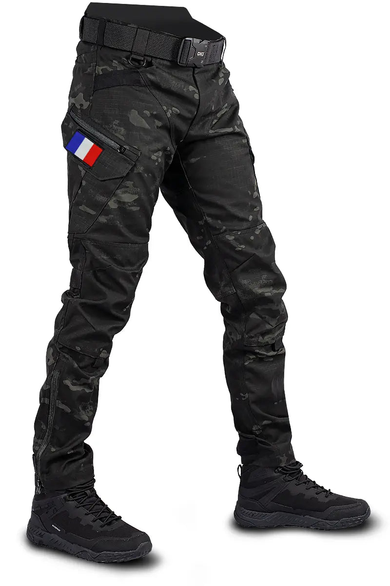 Pantalón táctico Kinetic Multicam – Negro